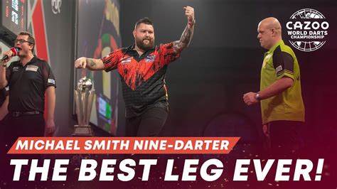 9-darter|THE BEST LEG OF ALL TIME MICHAEL SMITH HITS A NINE.